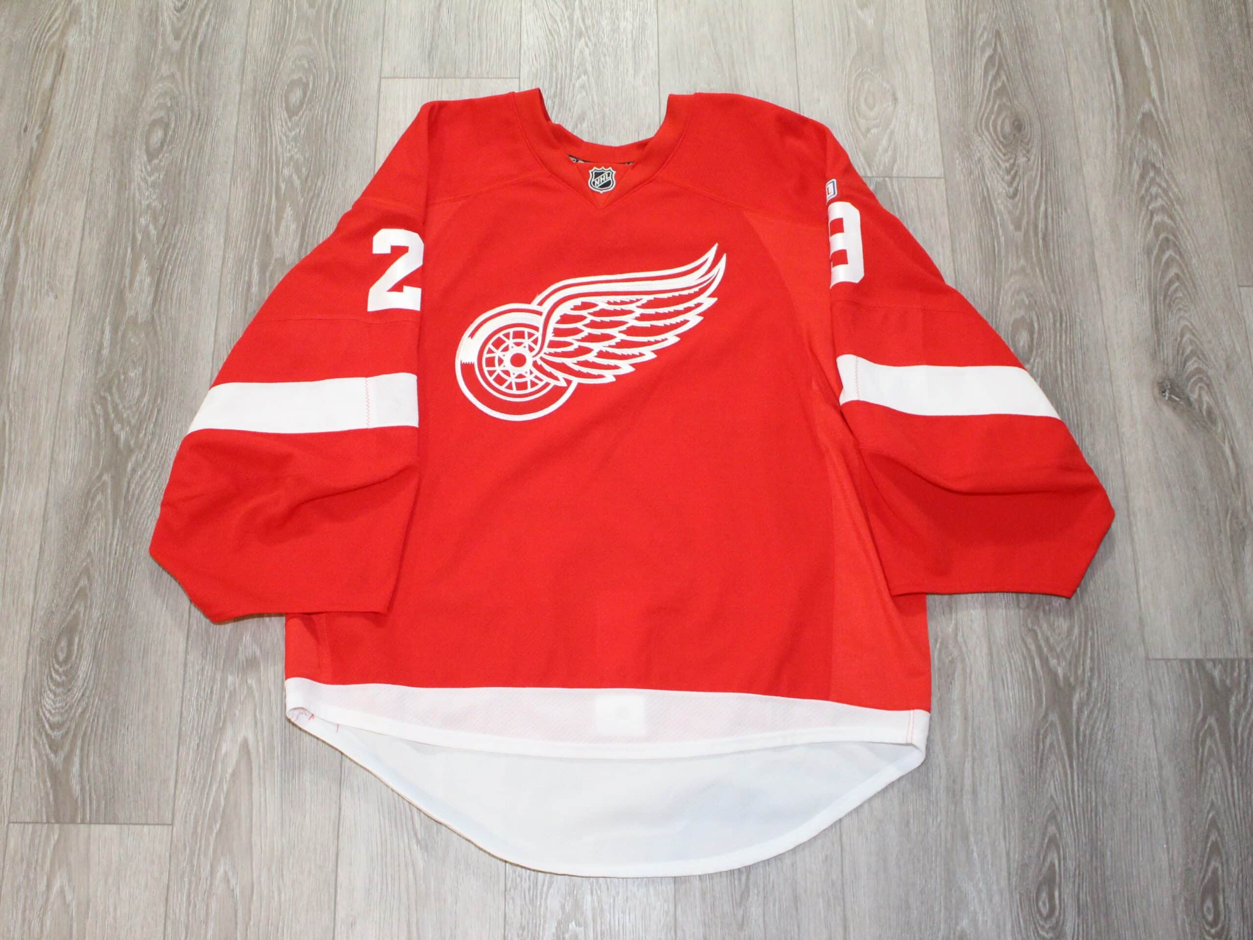 Kaden Fulcher 2021 Detroit Red Wings Reverse Retro Team Issue