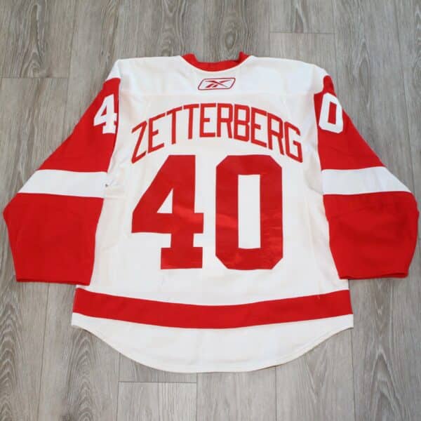 40 Henrik Zetterberg - 2014 Winter Classic - Detroit Red Wings