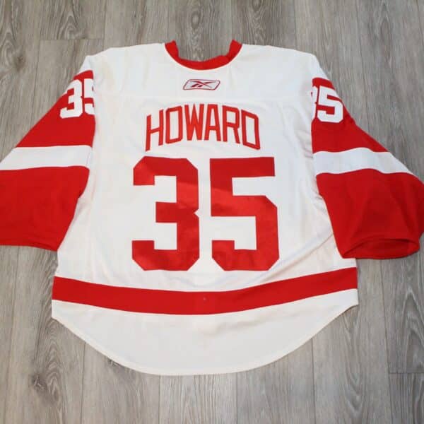 1960s Detroit Red Wings Game Worn Jersey Made For and Signed by