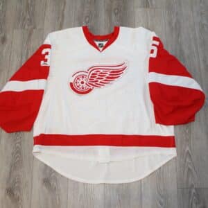 No35 Jimmy Howard Red Home Drift Fashion Jersey