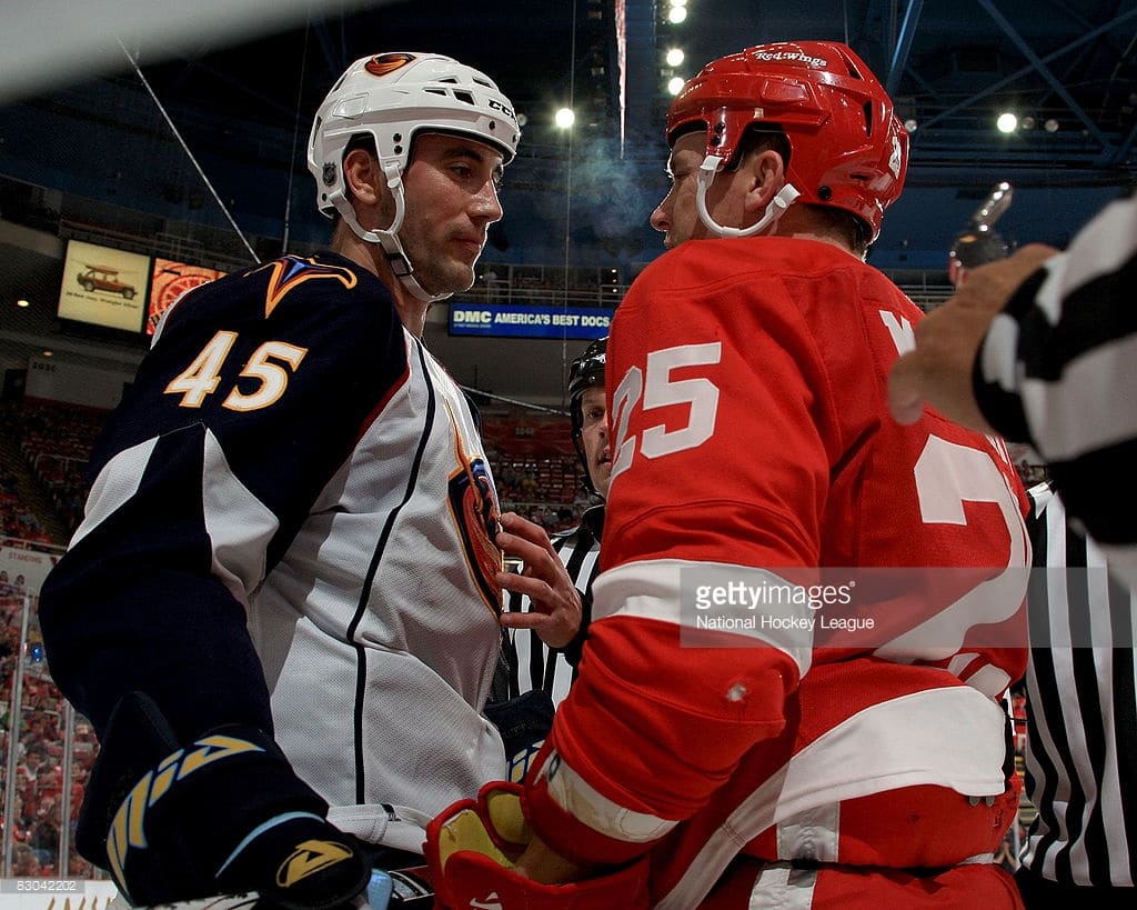 Lot Detail - Darren McCarty's 1999-2000 Detroit Red Wings Signed Game-Worn  Jersey and Game-Used Gloves in 2023