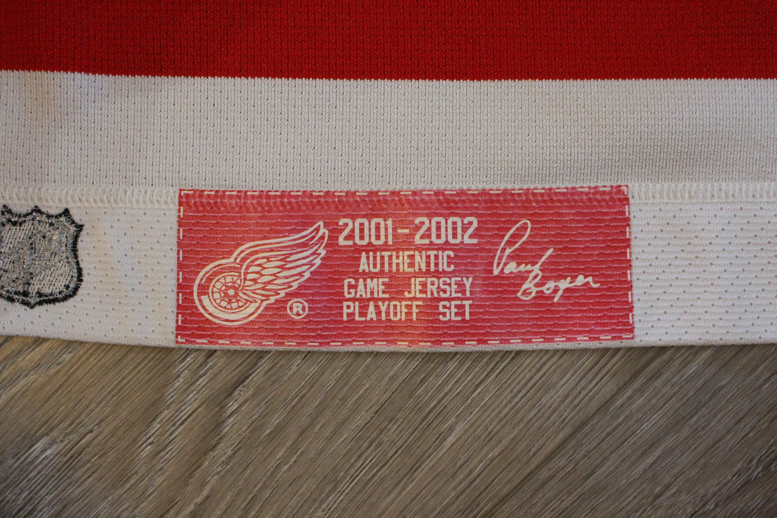 Darren Mccarty 2014 Detroit Red Wings Winter Classic Alumni Hockey Jersey