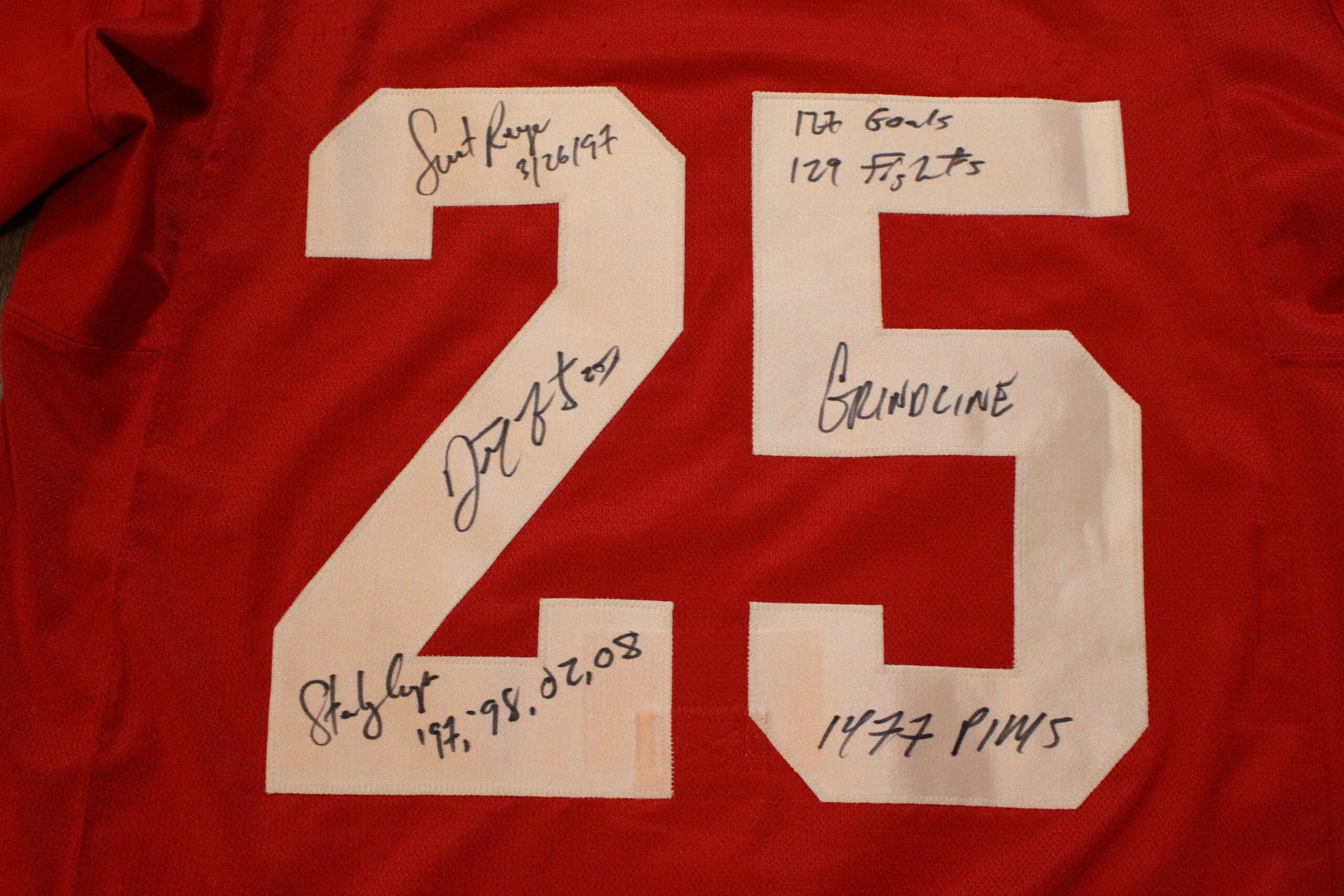 Darren McCarty Signed Jersey (JSA)