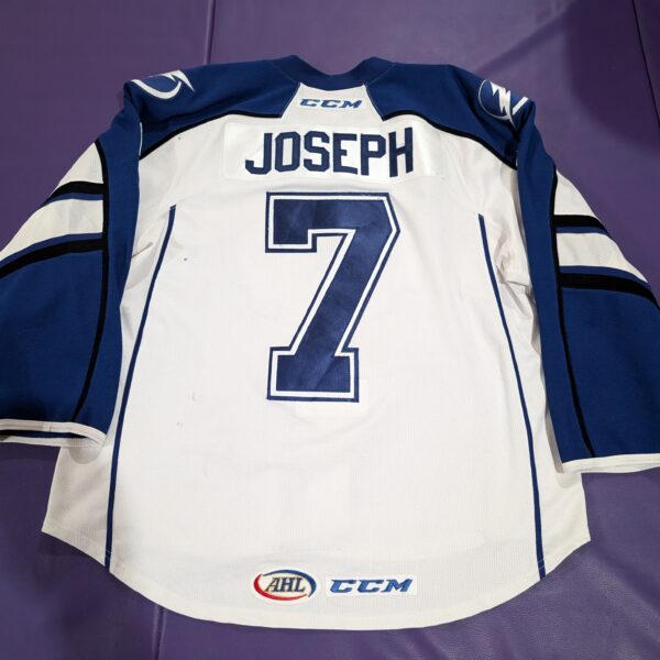 Mathieu Joseph Syracuse Crunch Game Worn Jersey